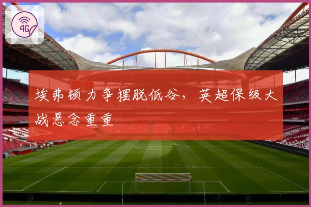 埃弗顿力争摆脱低谷，英超保级大战悬念重重